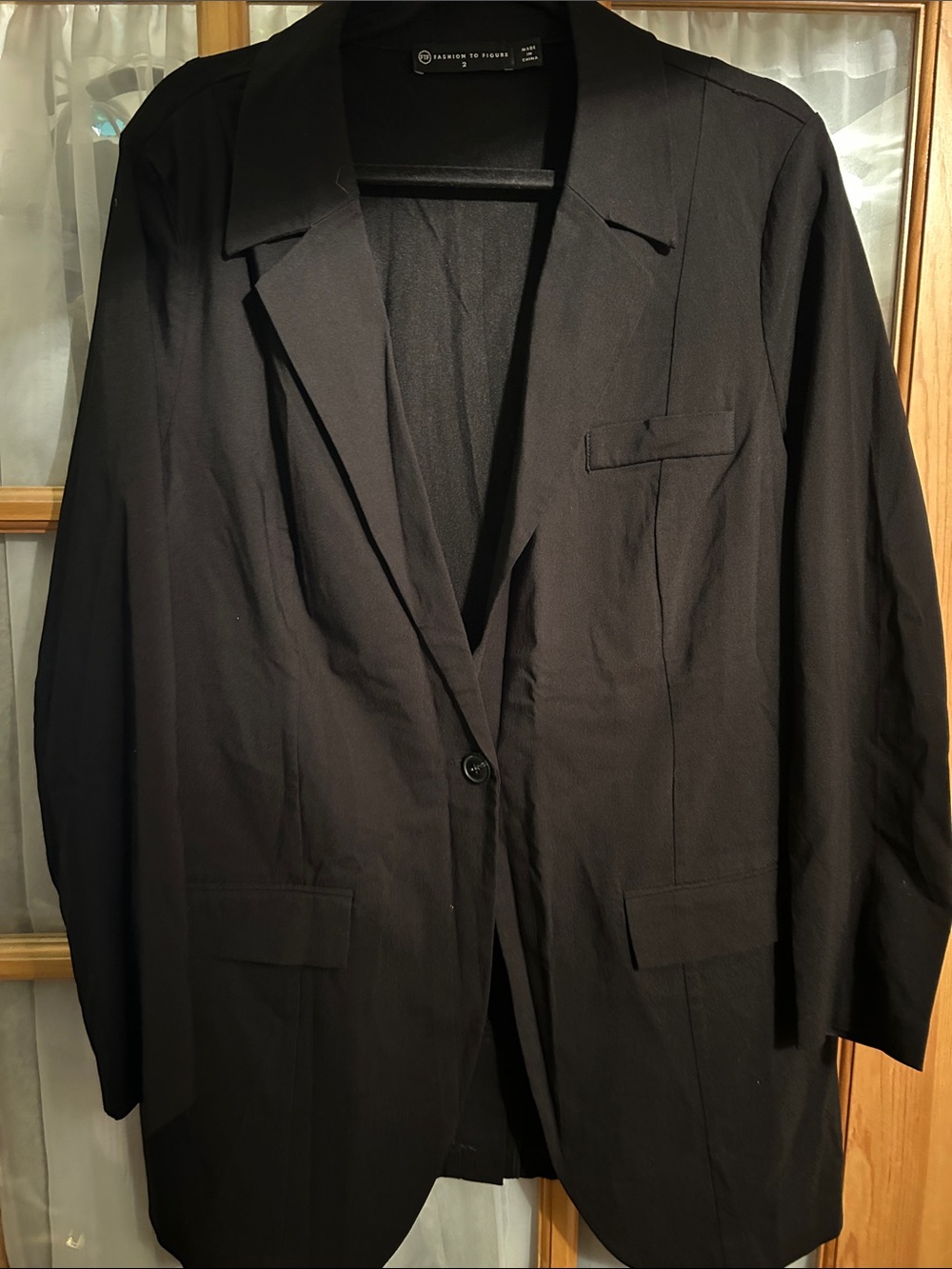 Black Women’s Blazer - FTF